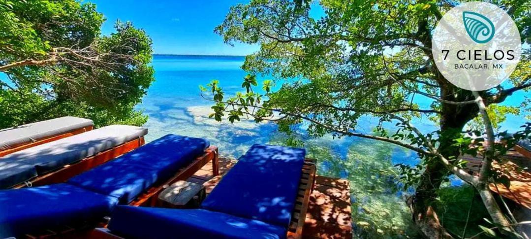 7 Cielos Bacalar. Eksteriør billede