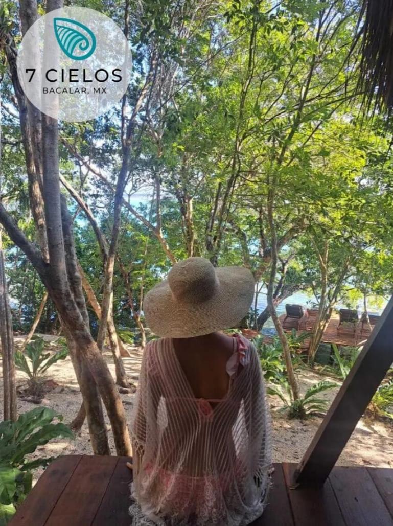 7 Cielos Bacalar. Eksteriør billede