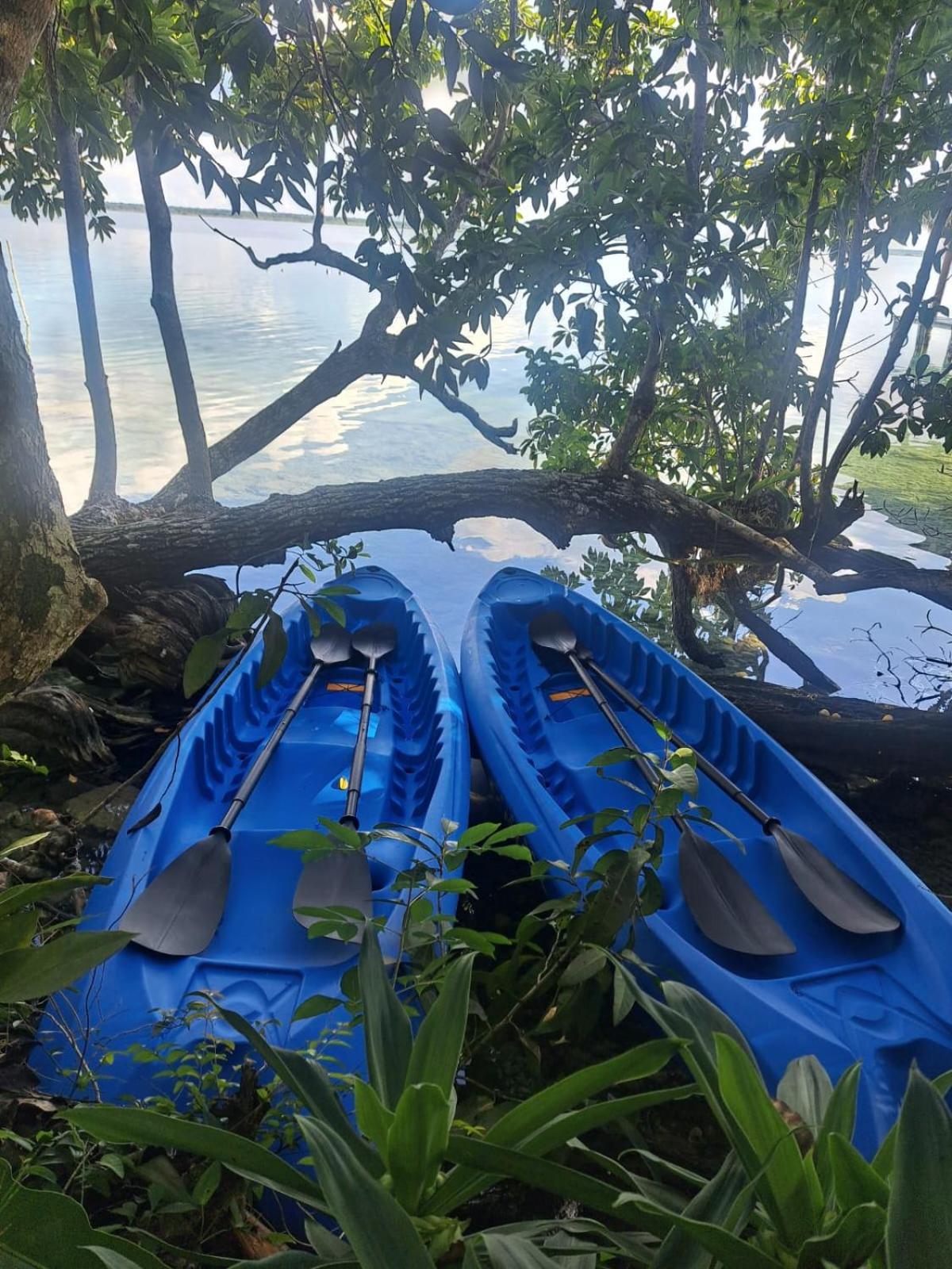 7 Cielos Bacalar. Eksteriør billede