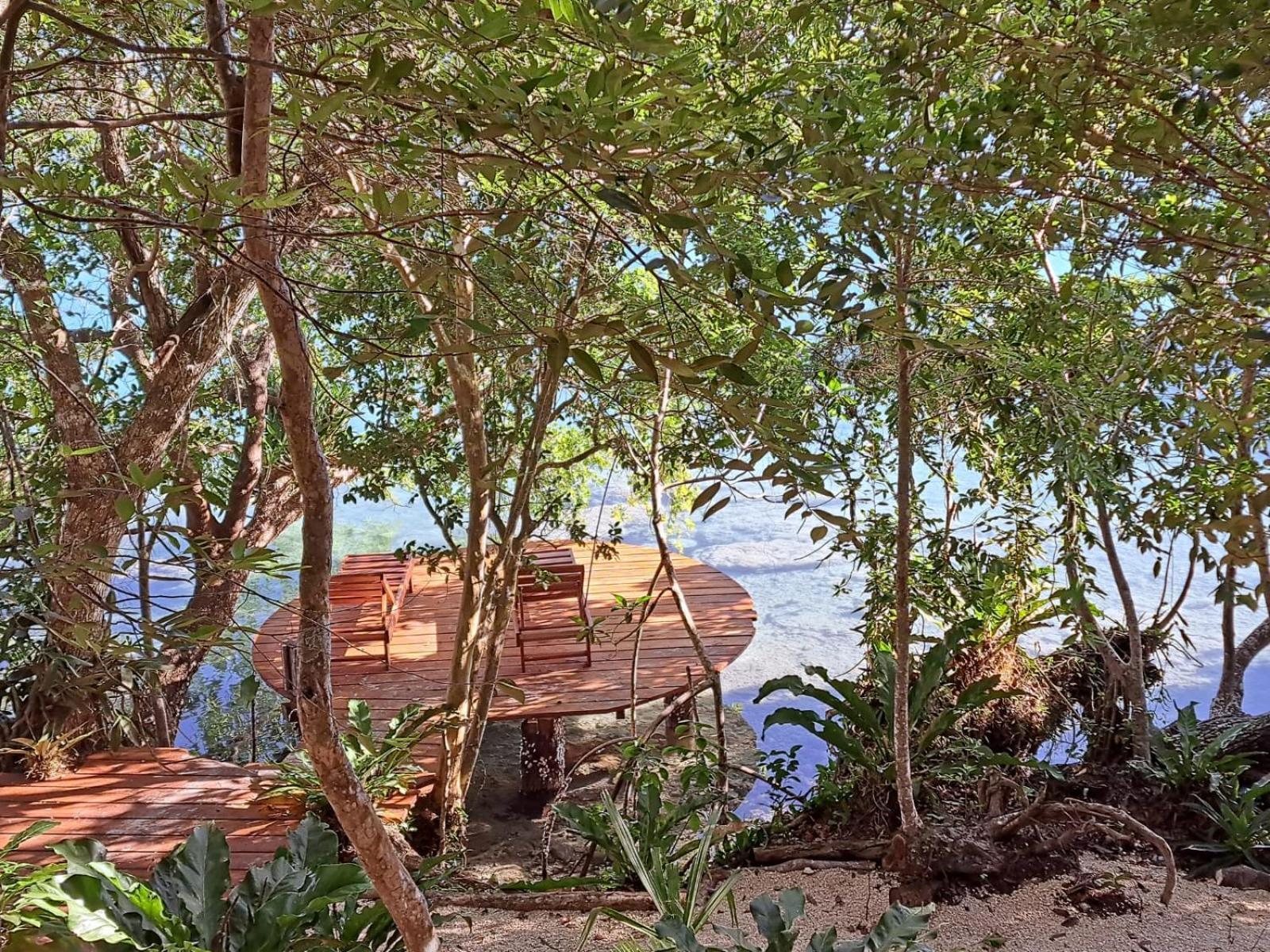 7 Cielos Bacalar. Eksteriør billede