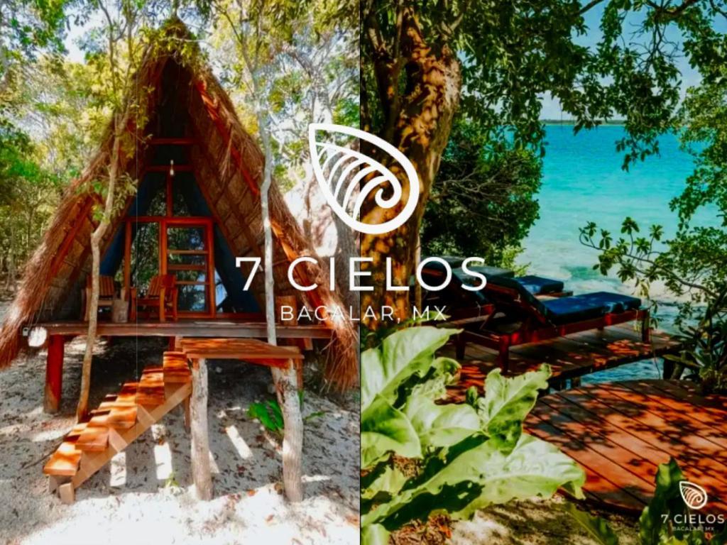 7 Cielos Bacalar. Eksteriør billede