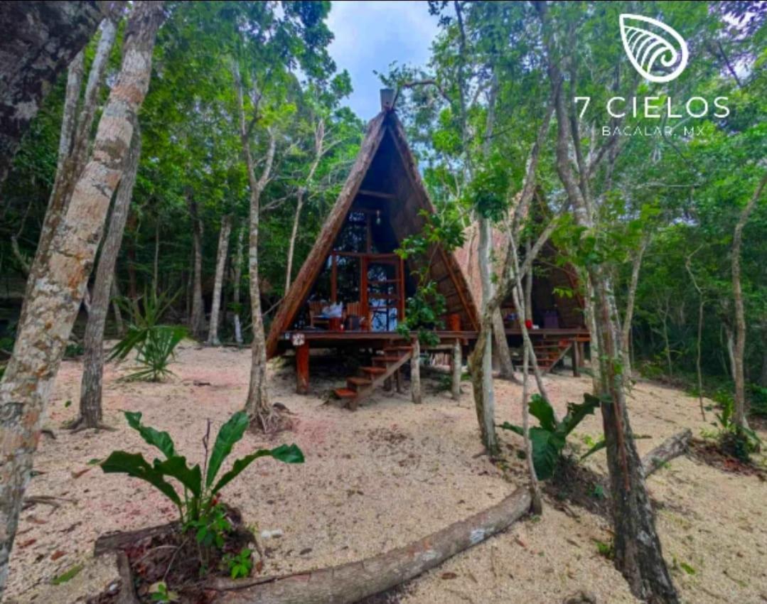7 Cielos Bacalar. Eksteriør billede